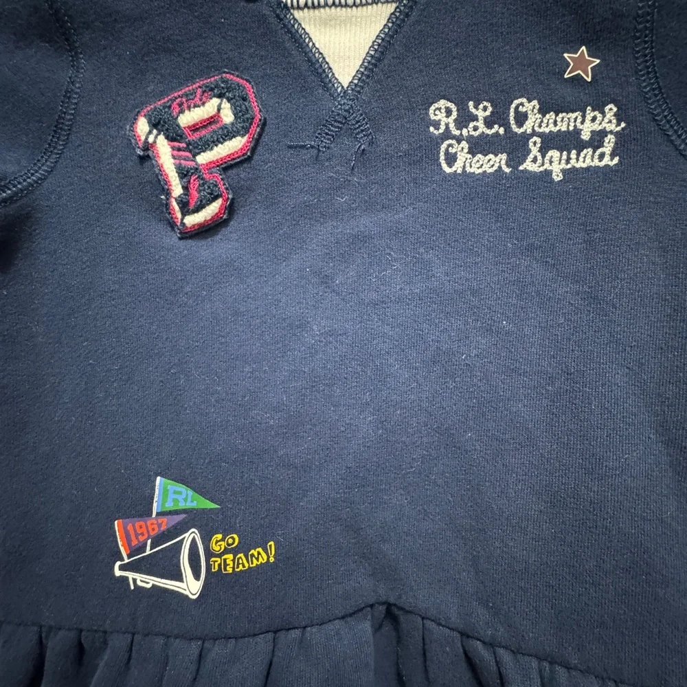 Ralph Lauren Navy Blue Kids top size 18 months